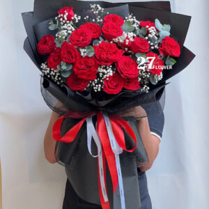 Bó Hồng Đỏ Ohara